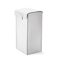 Корзина для белья DECOR WALTHER NAPPA 0938850 напольная цвет белый