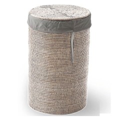 Корзина для белья DECOR WALTHER BASKET 0936591 напольная цвет ротанг светлый