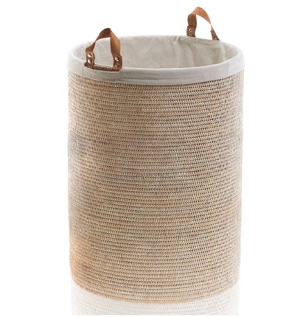 Корзина для белья DECOR WALTHER BASKET 0932491 напольная цвет ротанг светлый