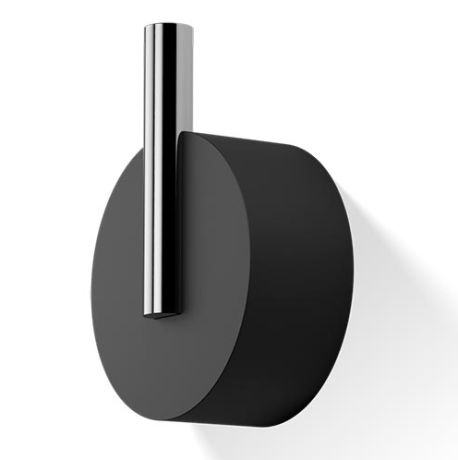 Крючок DECOR WALTHER STONE 0972664 подвесной цвет черный матовый хром