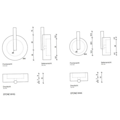 Крючок DECOR WALTHER STONE 0972765 подвесной цвет черный матовый сталь матовая
