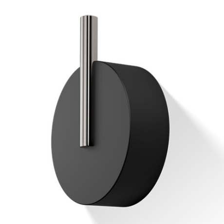 Крючок DECOR WALTHER STONE 0972765 подвесной цвет черный матовый сталь матовая