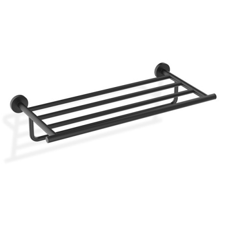 Полотенцедержатель DECOR WALTHER BASIC 0531860 подвесной цвет черный матовый