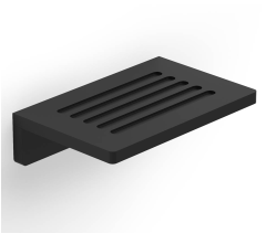 Мыльница DECOR WALTHER BAR CORNER MIKADO 0859560 подвесная цвет черный матовый