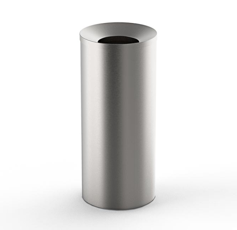 Мусорный бак DECOR WALTHER BASIC CONTRACT 0615576 напольный 32 л цвет сталь матовая