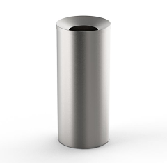 Мусорный бак DECOR WALTHER BASIC CONTRACT 0615576 напольный 32 л цвет сталь матовая