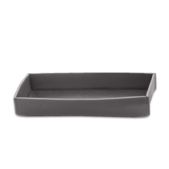 Лоток DECOR WALTHER NAPPA 0938493 настольный цвет серый