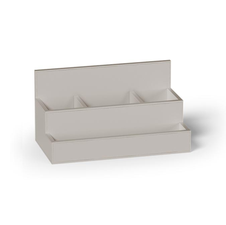 Контейнер для принадлежностей DECOR WALTHER BROWNIE 0937049 настольный цвет тауп