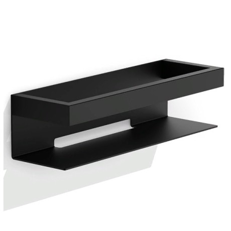 Душевая полка DECOR WALTHER CONTRACT 0651560 подвесная цвет черный матовый