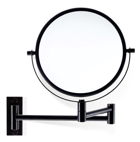Косметическое зеркало DECOR WALTHER 0110960 подвесное цвет черный матовый