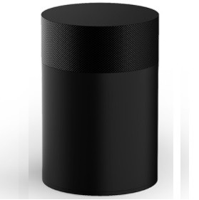 Стакан DECOR WALTHER CLUB 0859960 настольный цвет черный матовый