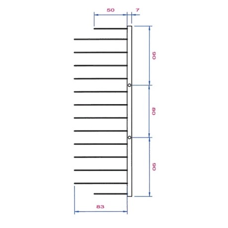 Корзина универсальная DECOR WALTHER WA 0703260 настенная