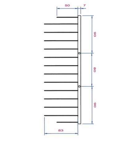Корзина универсальная DECOR WALTHER 0703200 подвесная цвет хром