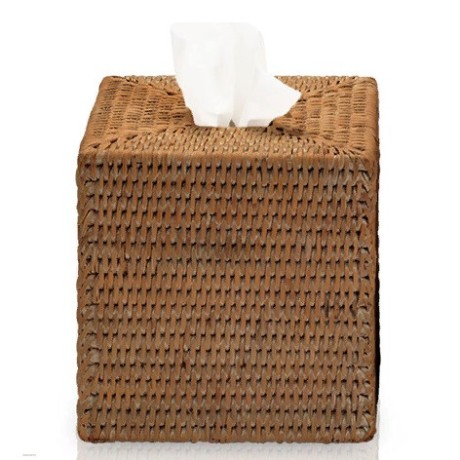 Диспенсер для салфеток DECOR WALTHER BASKET 0930992 настольный цвет ротанг темный