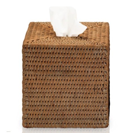 Диспенсер для салфеток DECOR WALTHER BASKET 0930992 настольный цвет ротанг темный