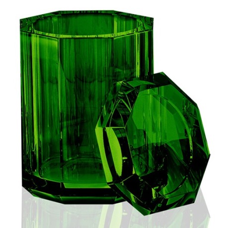 Баночка универсальная DECOR WALTHER KRISTALL 0931496 настольная цвет английский зеленый