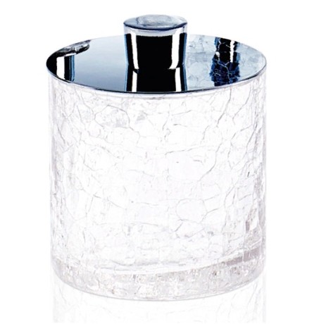 Баночка универсальная DECOR WALTHER CRACK 0933200 настольная цвет хром