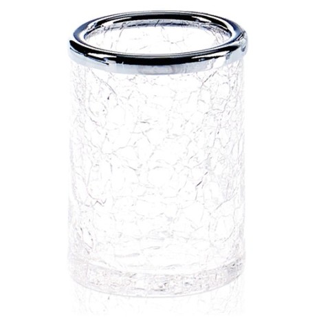 Стакан DECOR WALTHER CRACK 0933100 настольный цвет хром