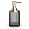 Дозатор DECOR WALTHER KRISTALL 0943794 настольный цвет никель сатинированный антрацит