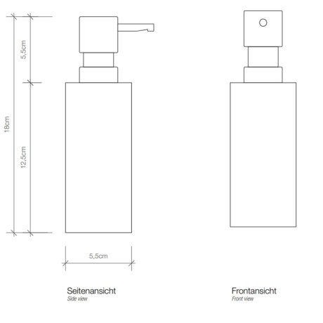 Дозатор DECOR WALTHER MIKADO 0521216 настольный цвет золото розовое