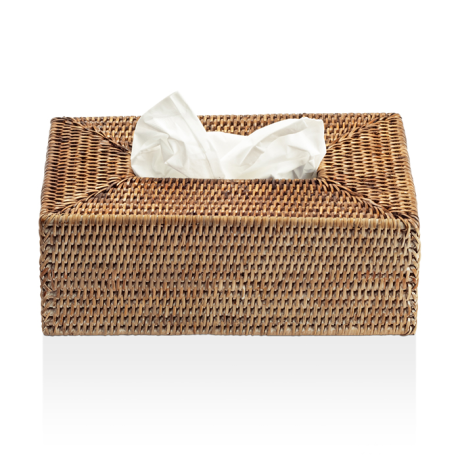 Диспенсер для салфеток DECOR WALTHER BASKET 0922992 настольный цвет ротанг темный