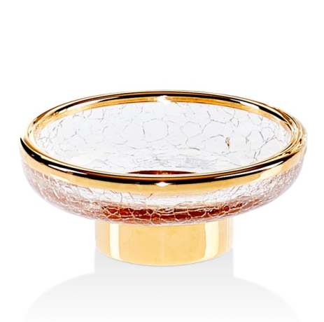 Мыльница DECOR WALTHER CRACK 0932920 настольная цвет золото