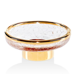 Мыльница DECOR WALTHER CRACK 0932920 настольная цвет золото