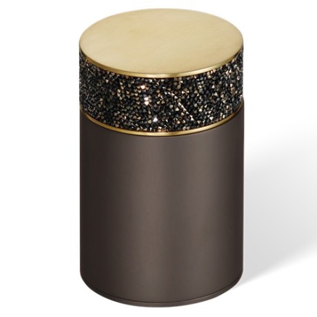 Баночка универсальная DECOR WALTHER ROCKS 0933741 настольная цвет золото матовое