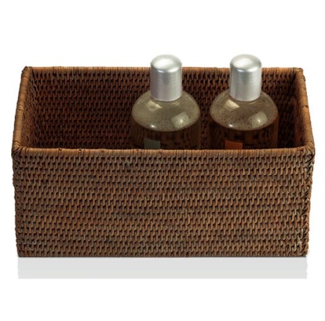 Коробка универсальная DECOR WALTHER BASKET 0922792 настольная цвет ротанг темный