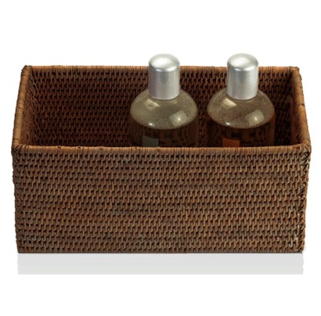 Коробка универсальная DECOR WALTHER BASKET 0922792 настольная цвет ротанг темный