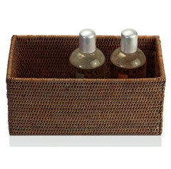 Коробка универсальная DECOR WALTHER BASKET 0922792 настольная цвет ротанг темный