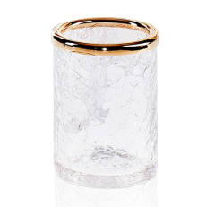 Стакан DECOR WALTHER CRACK 0933120 настольный цвет золото