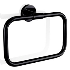 Полотенцедержатель DECOR WALTHER BASIC 0531260 подвесной цвет черный матовый