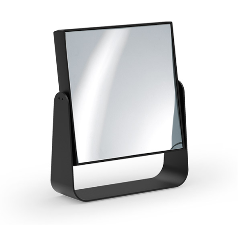 Косметическое зеркало DECOR WALTHER PORZELLAN 0113260 настольное цвет черный матовый