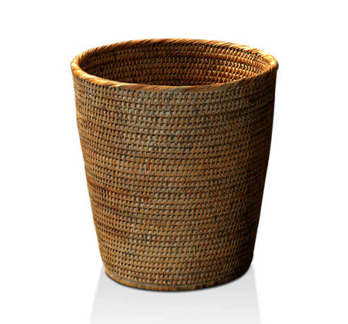Корзина для бумаги DECOR WALTHER BASKET 0922492 напольная цвет ротанг темный