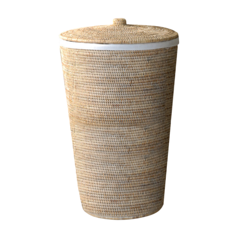 Корзина для белья DECOR WALTHER BASKET 0922091 напольная цвет ротанг светлый