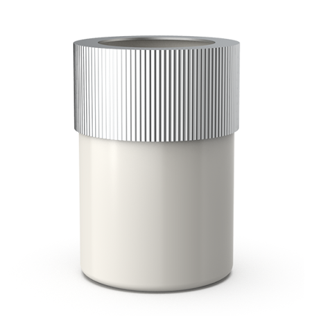 Корзина для бумаги DECOR WALTHER OF.LINE 0670841 настольная цвет Aqua/Shell