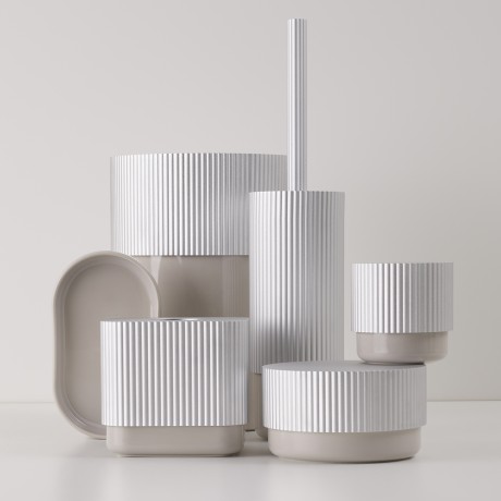 Корзина для бумаги DECOR WALTHER OF.LINE 0670841 настольная цвет Aqua/Shell