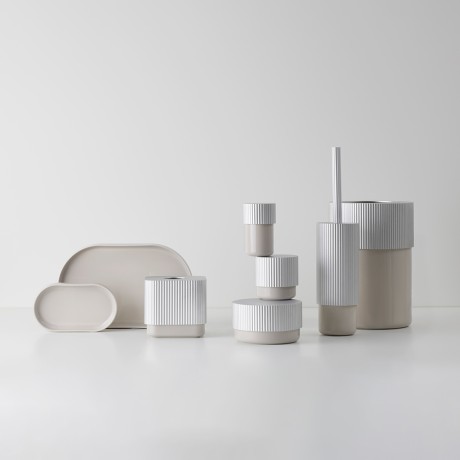 Корзина для бумаги DECOR WALTHER OF.LINE 0670841 настольная цвет Aqua/Shell