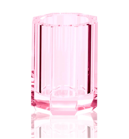 Стакан DECOR WALTHER KRISTALL 0923961 настольный цвет розовый