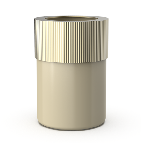 Корзина для бумаги DECOR WALTHER OF.LINE 0670845 настольная цвет Champagner/Dune