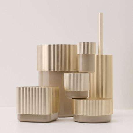 Корзина для бумаги DECOR WALTHER OF.LINE 0670845 настольная цвет Champagner/Dune