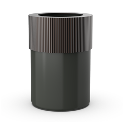 Корзина для бумаги DECOR WALTHER OF.LINE 0670849 настольная цвет Mocca/Moor